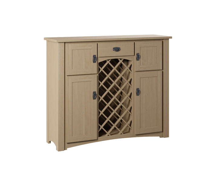 QW Amish Brunswick Wine Cabinet