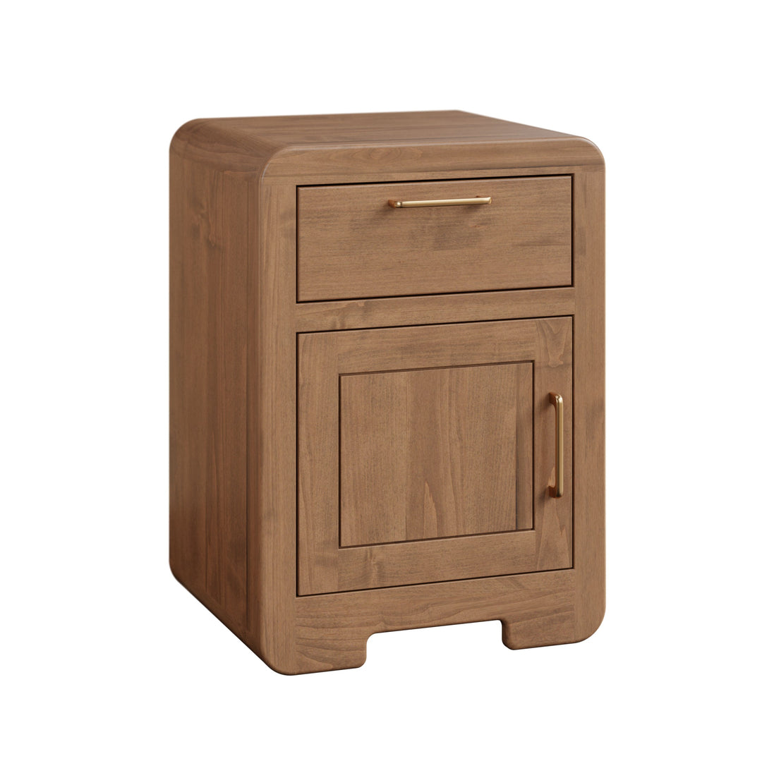 QW Amish Europa 1 Drawer 1 Door Nightstand