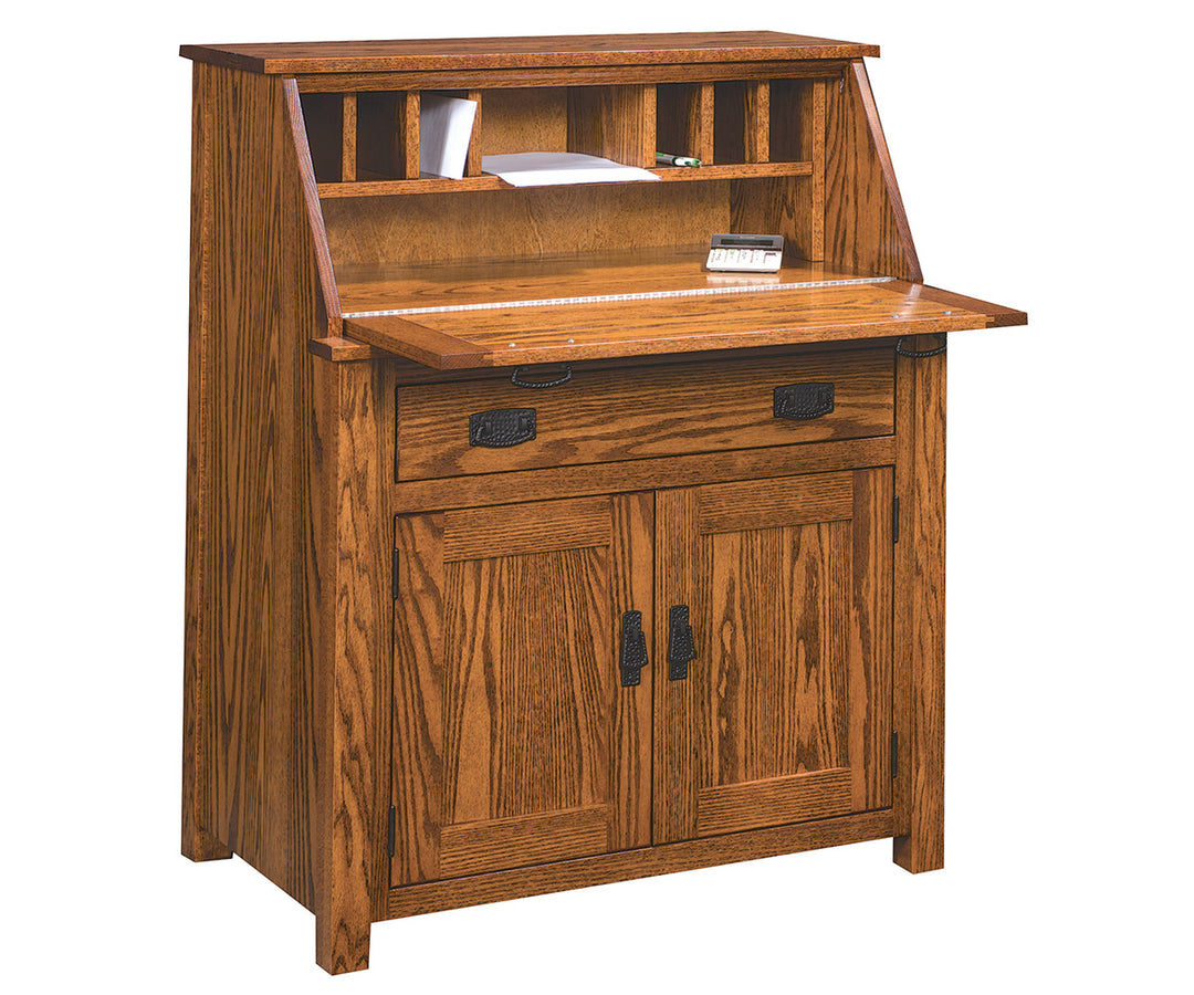 QW Amish Mission Secretary Desk