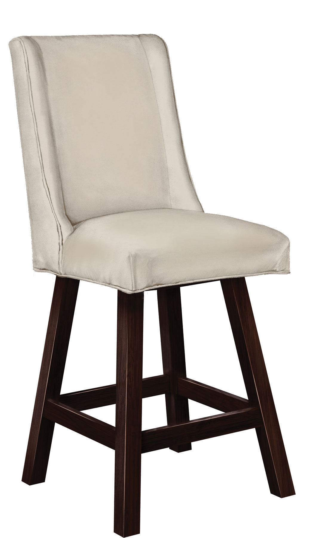 QW Amish Stella Swivel Bar Chair