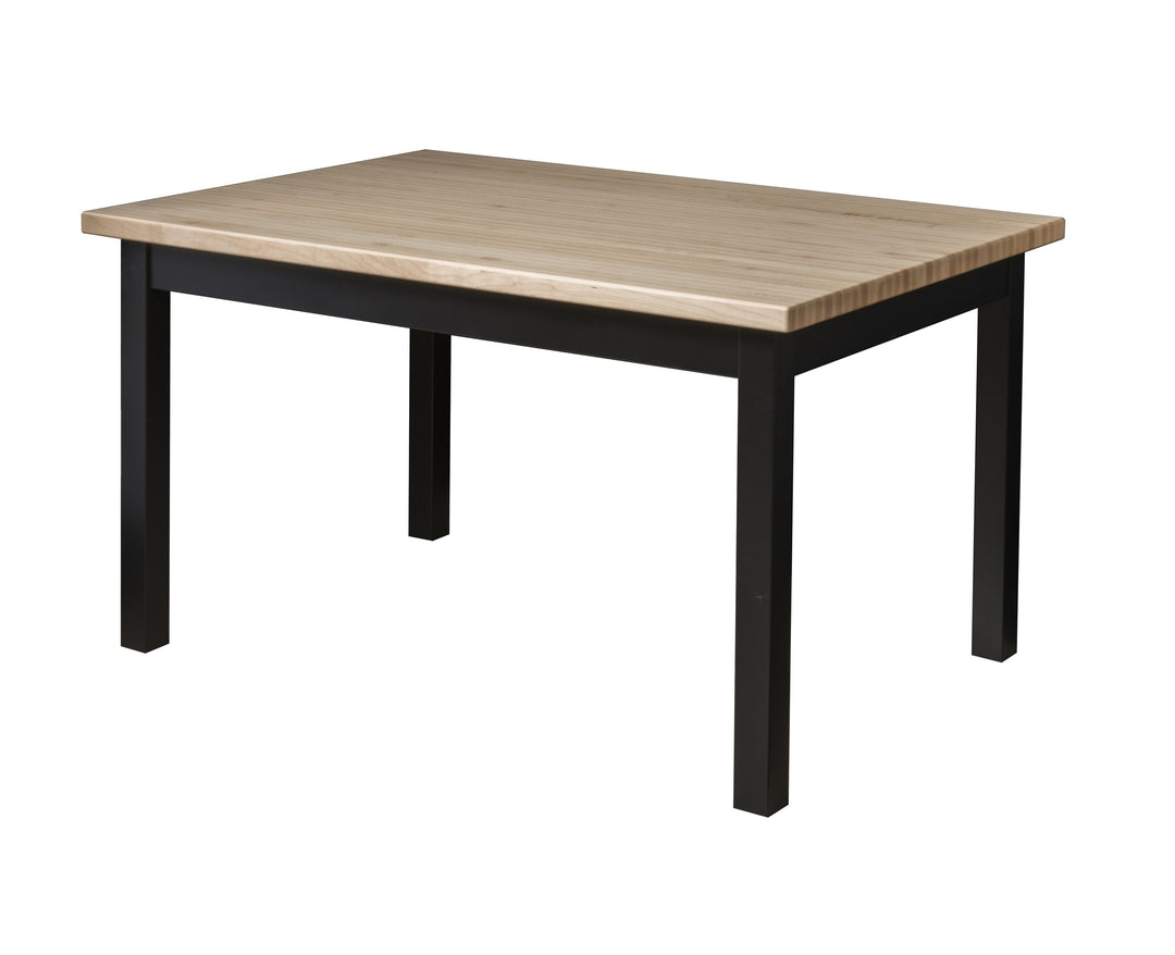 QW Amish Calvin Butcher Block Table