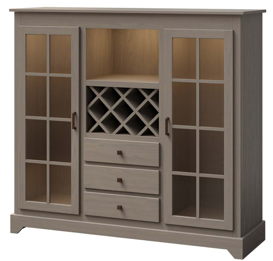 QW Amish Country Wine Cabinet