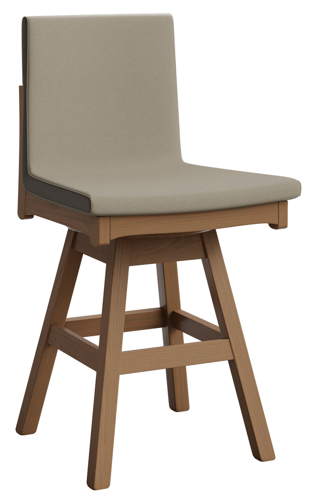 QW Amish Clark Swivel Bar Chair