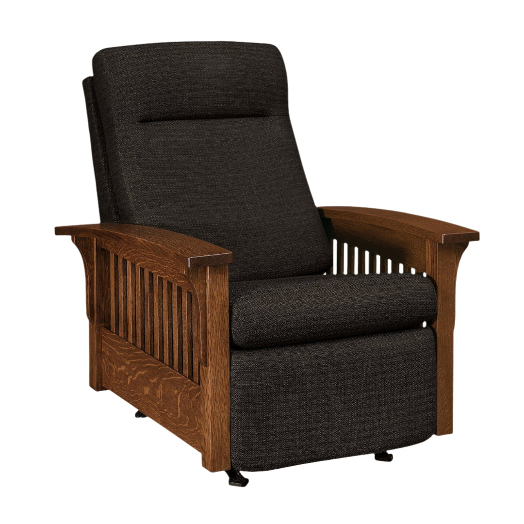 QW Amish Hoosier Rocker Recliner