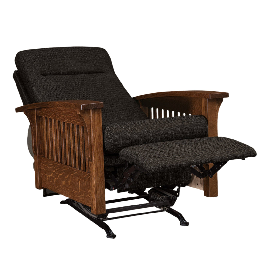 QW Amish Hoosier Rocker Recliner