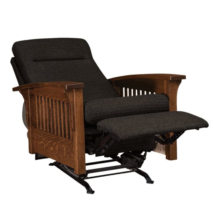 QW Amish Hoosier Rocker Recliner