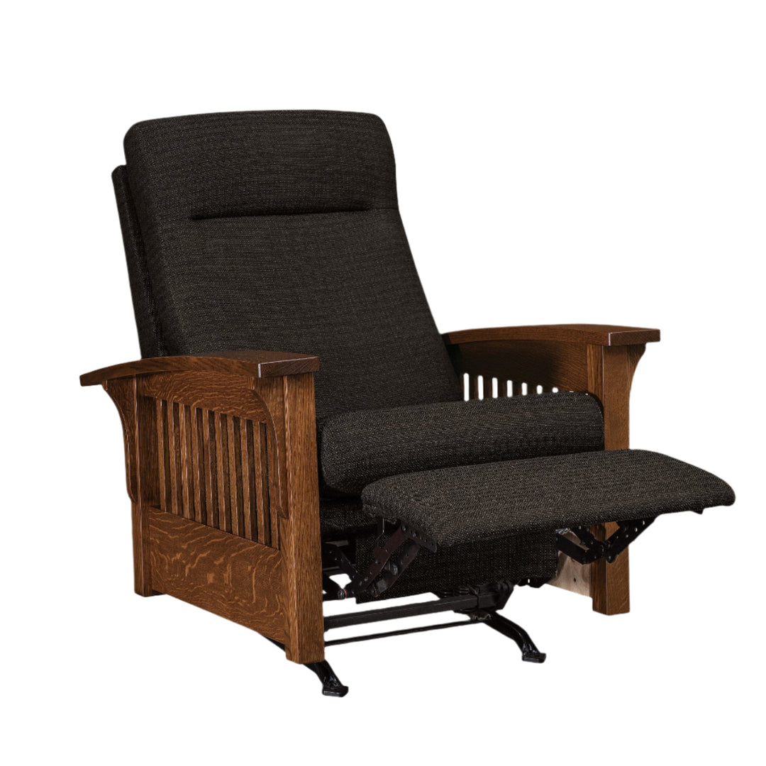 QW Amish Hoosier Rocker Recliner