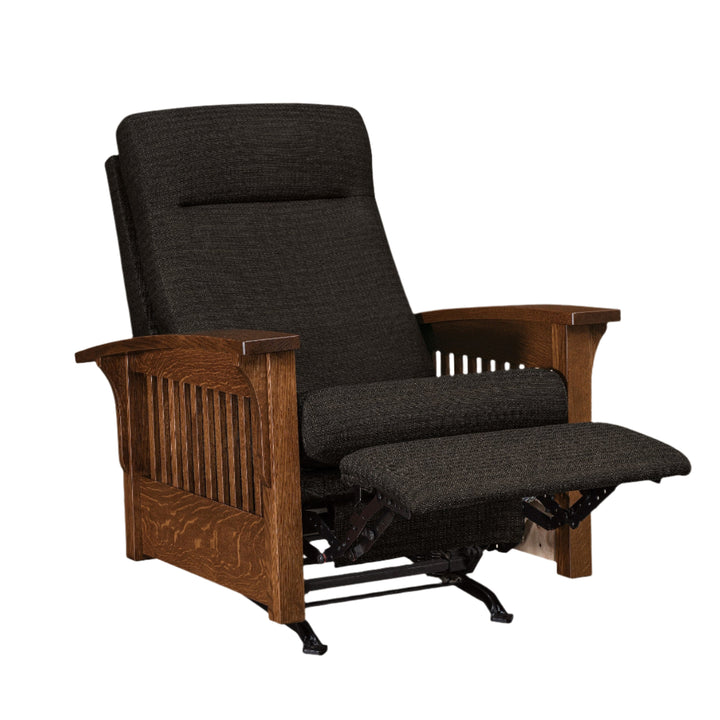 QW Amish Hoosier Rocker Recliner