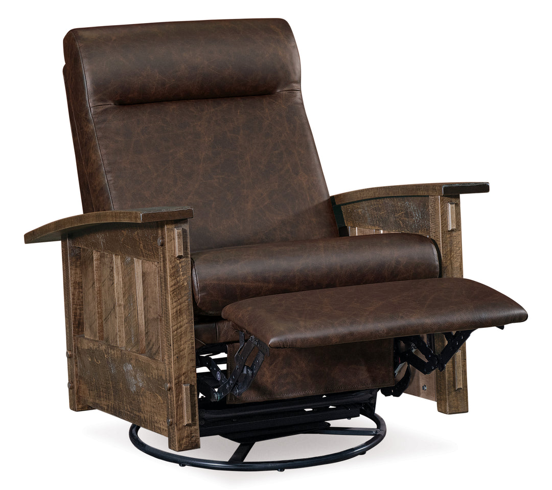 QW Amish Houston Swivel Glider Recliner