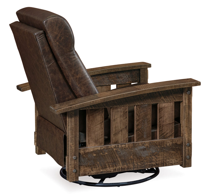 QW Amish Houston Swivel Glider Recliner
