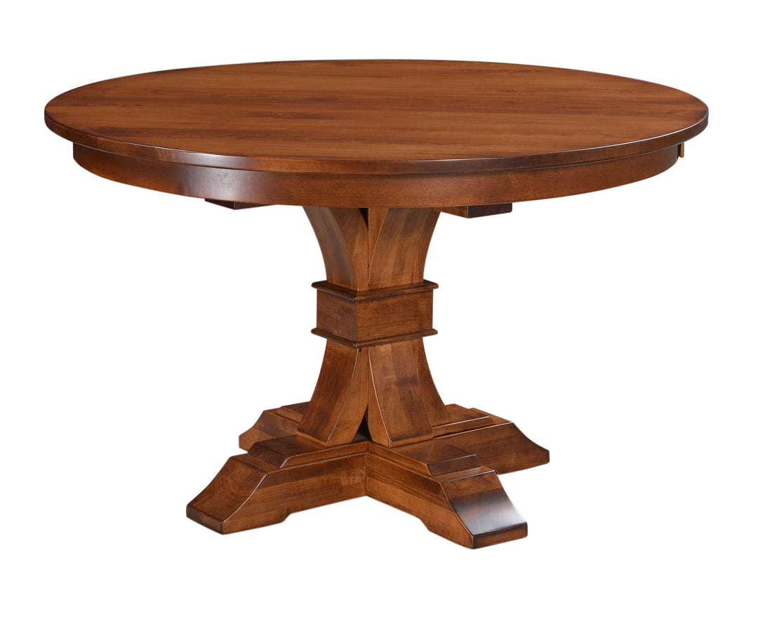 QW Amish Bowerstown Single Pedestal Table