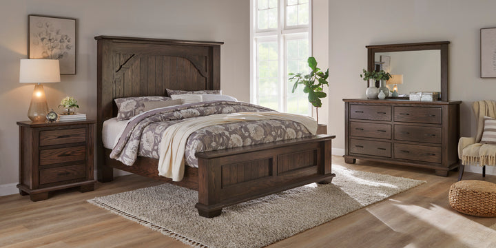 QW Amish Burlington Bed