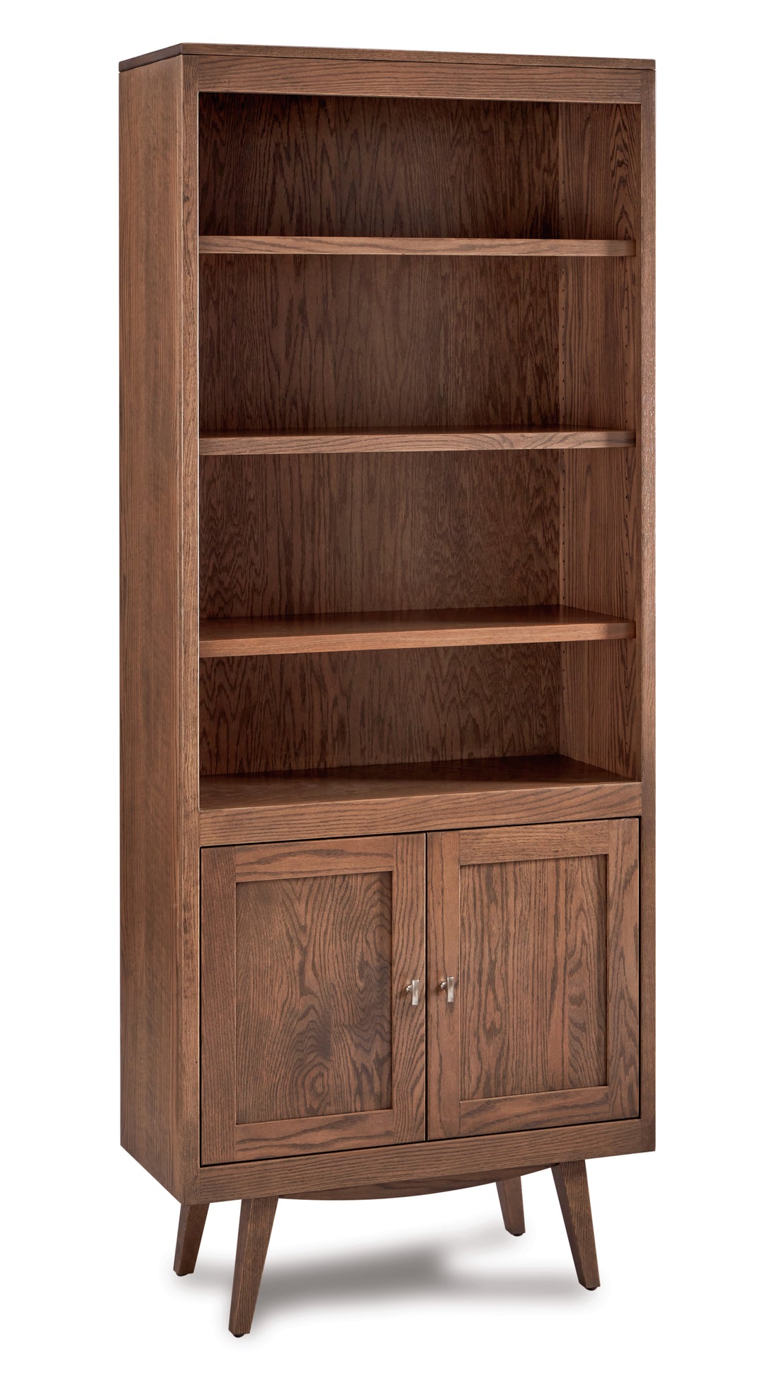 QW Amish Marina Bookcase with Doors