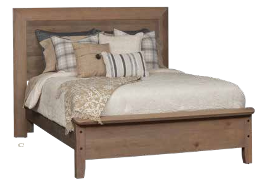 QW Amish Glendale  Bed