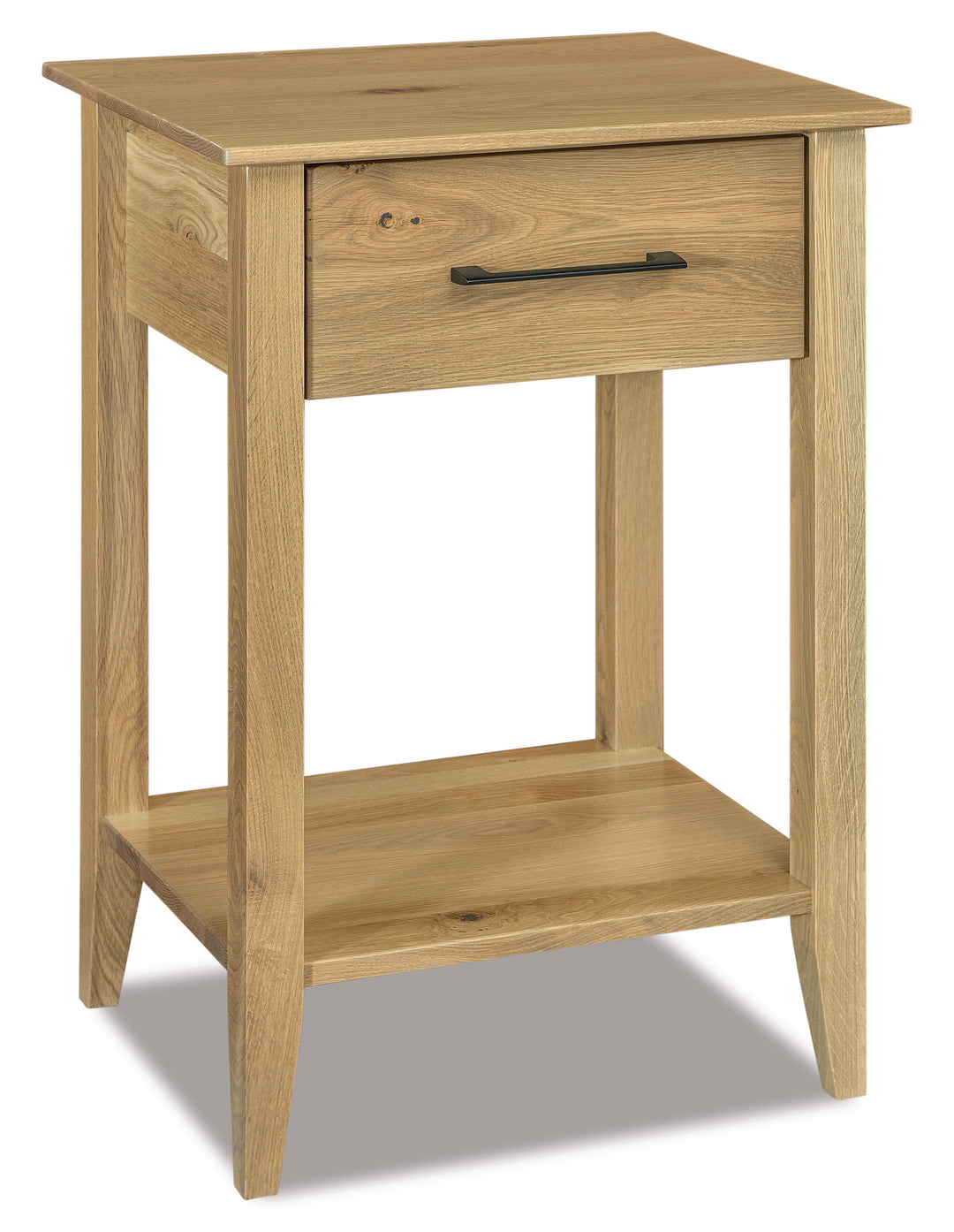 QW Amish Atlantic 1 Drawer Open Nightstand