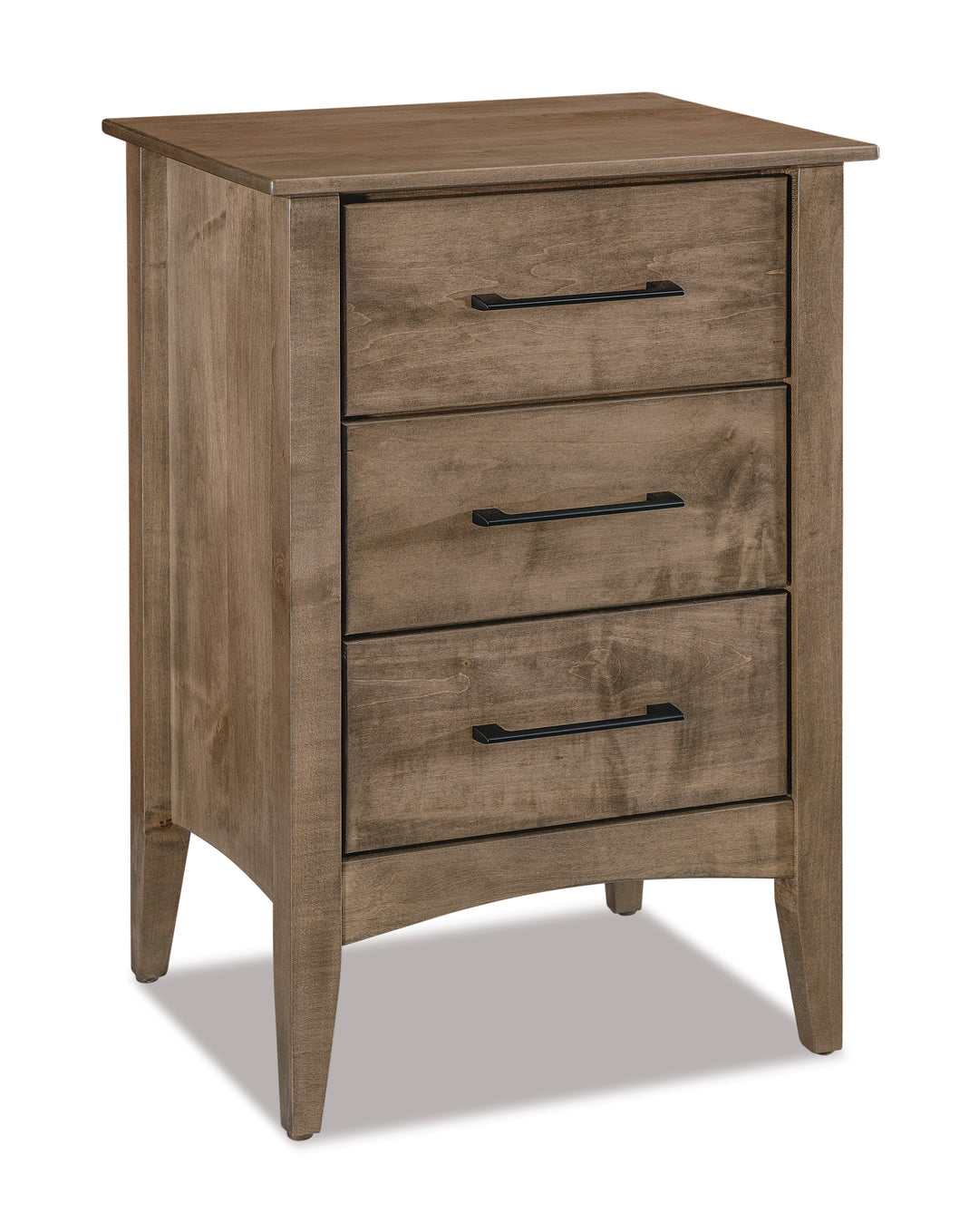 QW Amish Atlantic 3 Drawer Small Nightstand