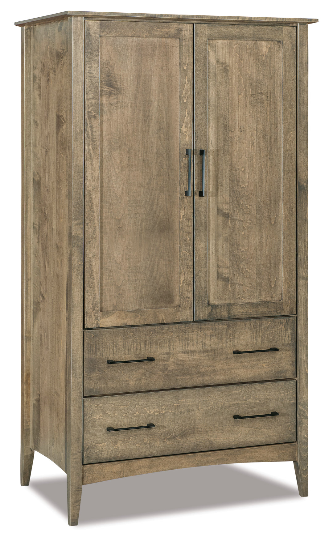 QW Amish Atlantic 2 Drawer Armoire