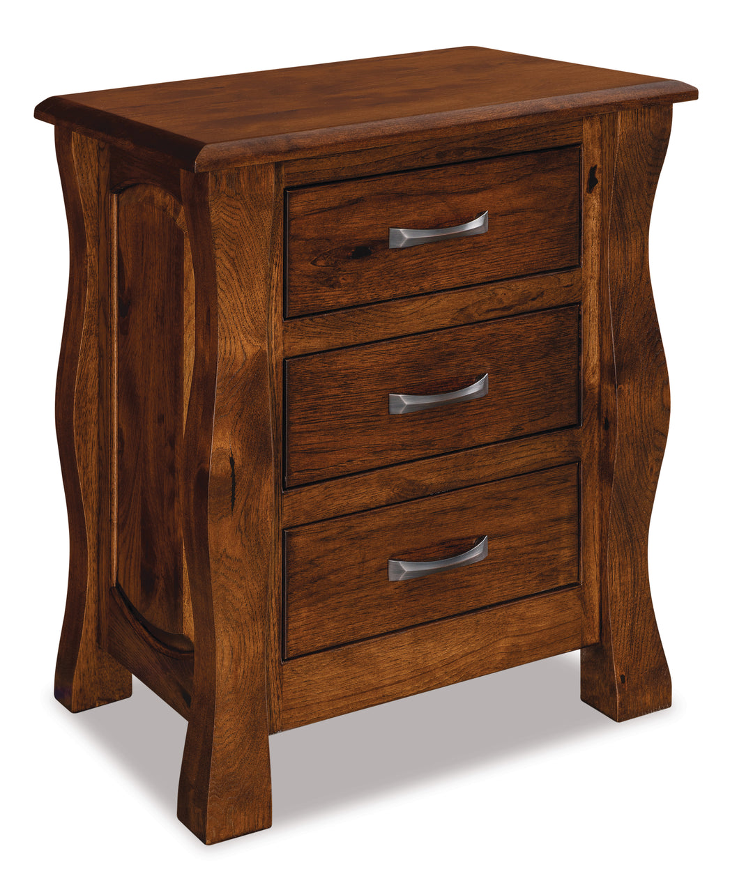 QW Amish Reno 3 Drawer Nightstand