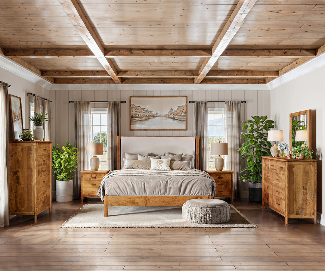 QW Amish Jasmine Bed