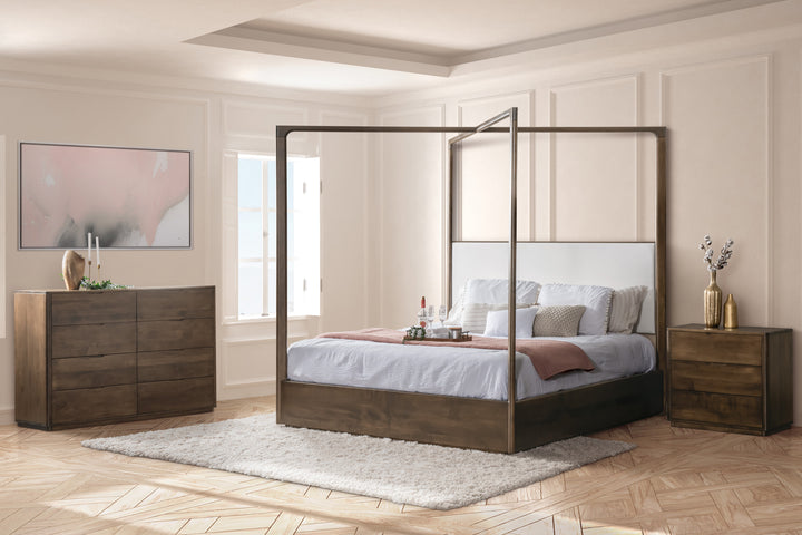 QW Amish Lacie Canopy Platform Bed