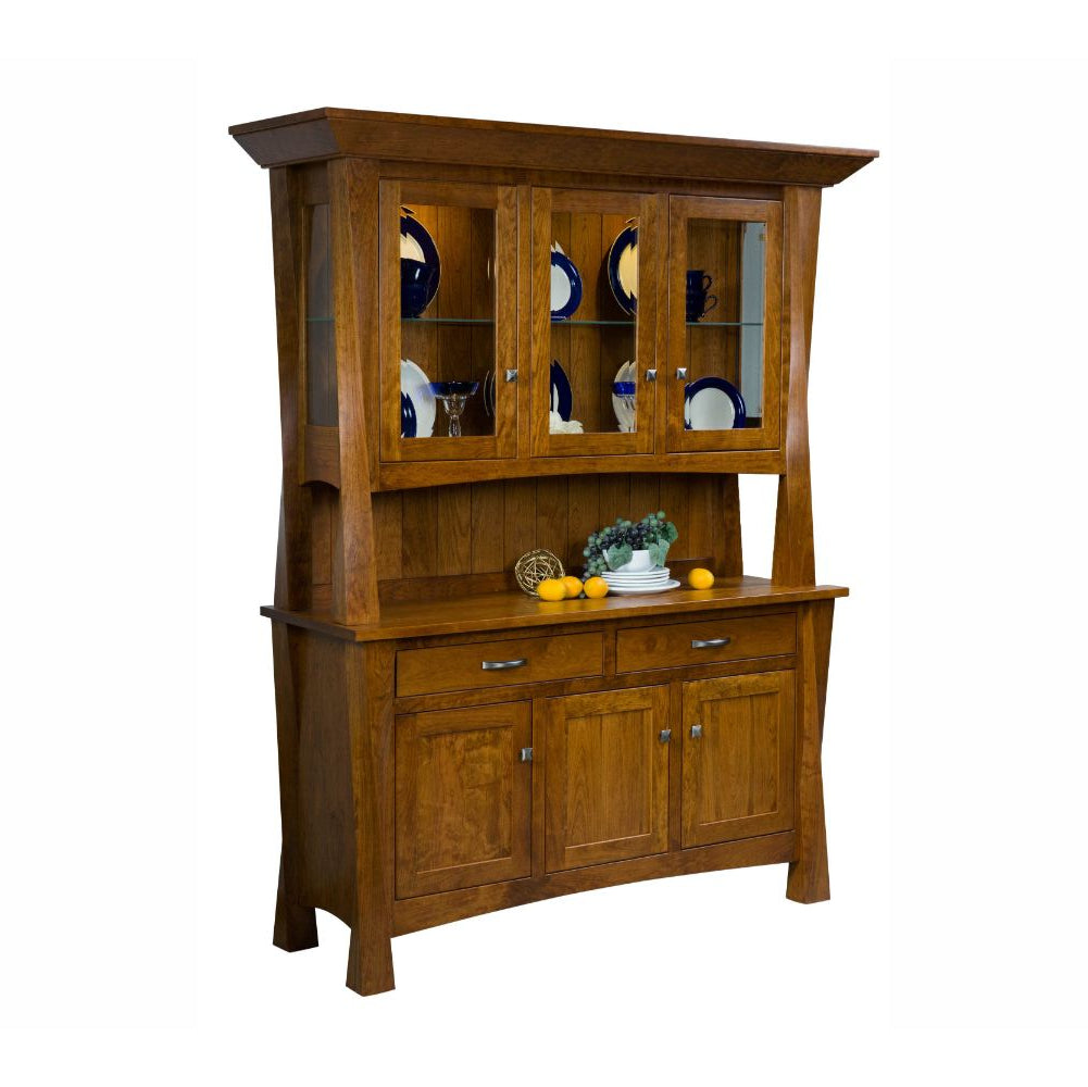 QW Amish Lexington Twist 3 Door Hutch