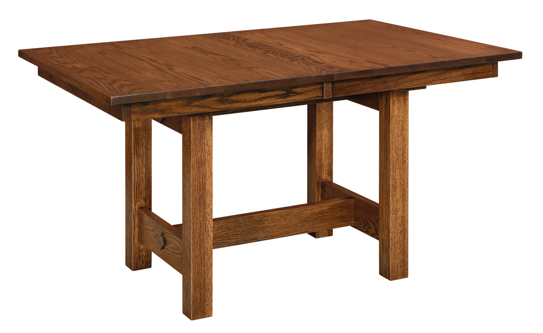 QW Amish Logan Trestle Table
