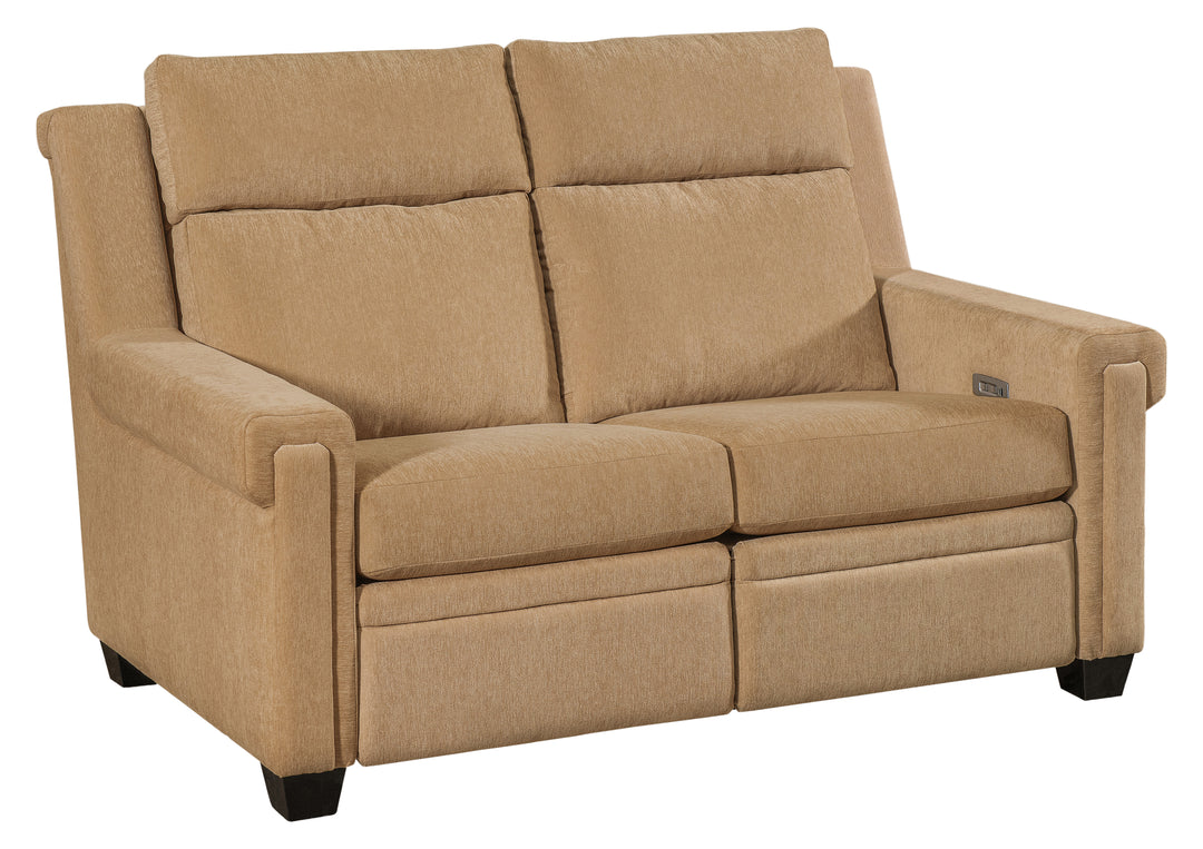 QW Amish Remington Power Loveseat w/ Power Headrest