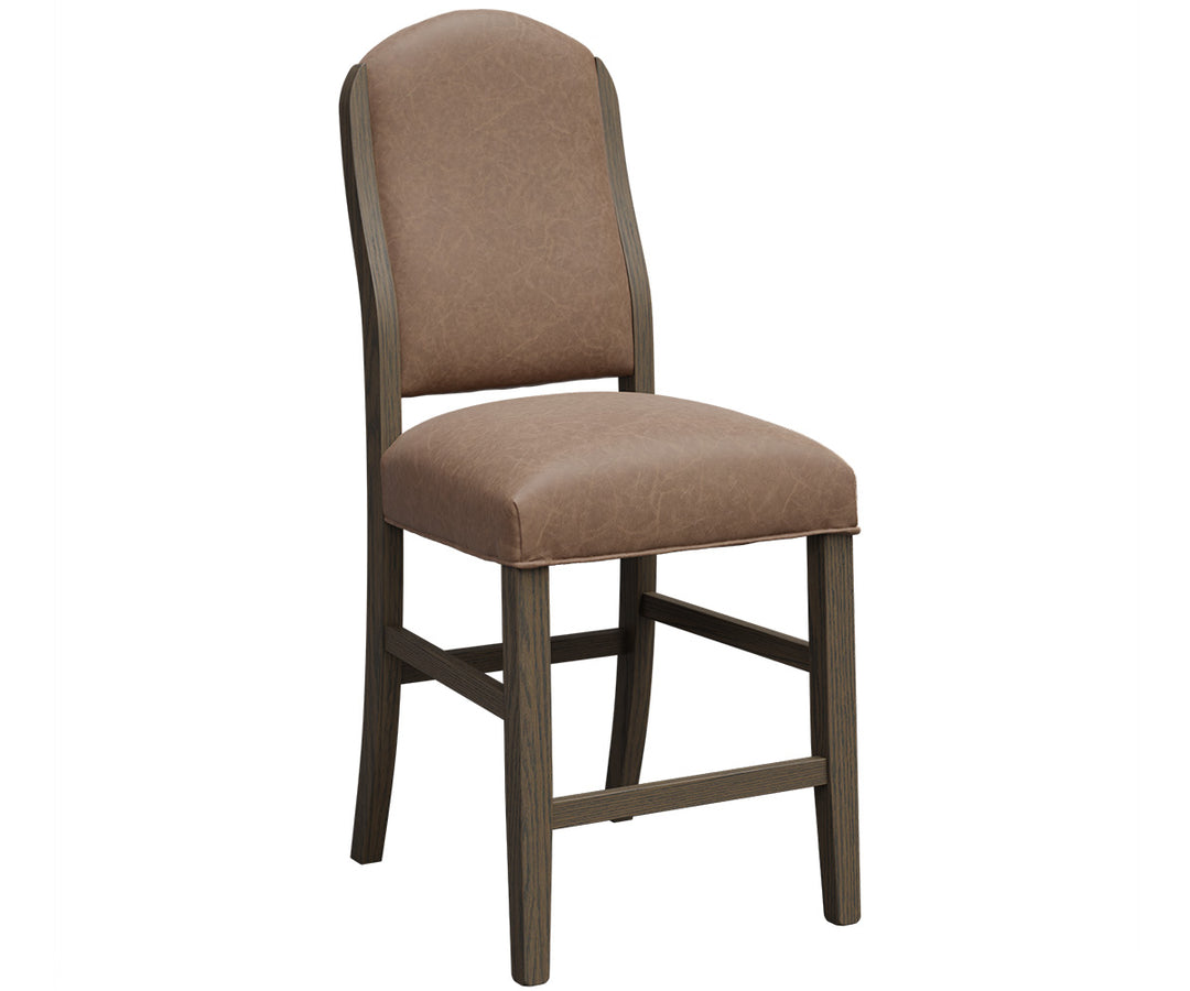 QW Amish Memphis Upholstered Bar Chair