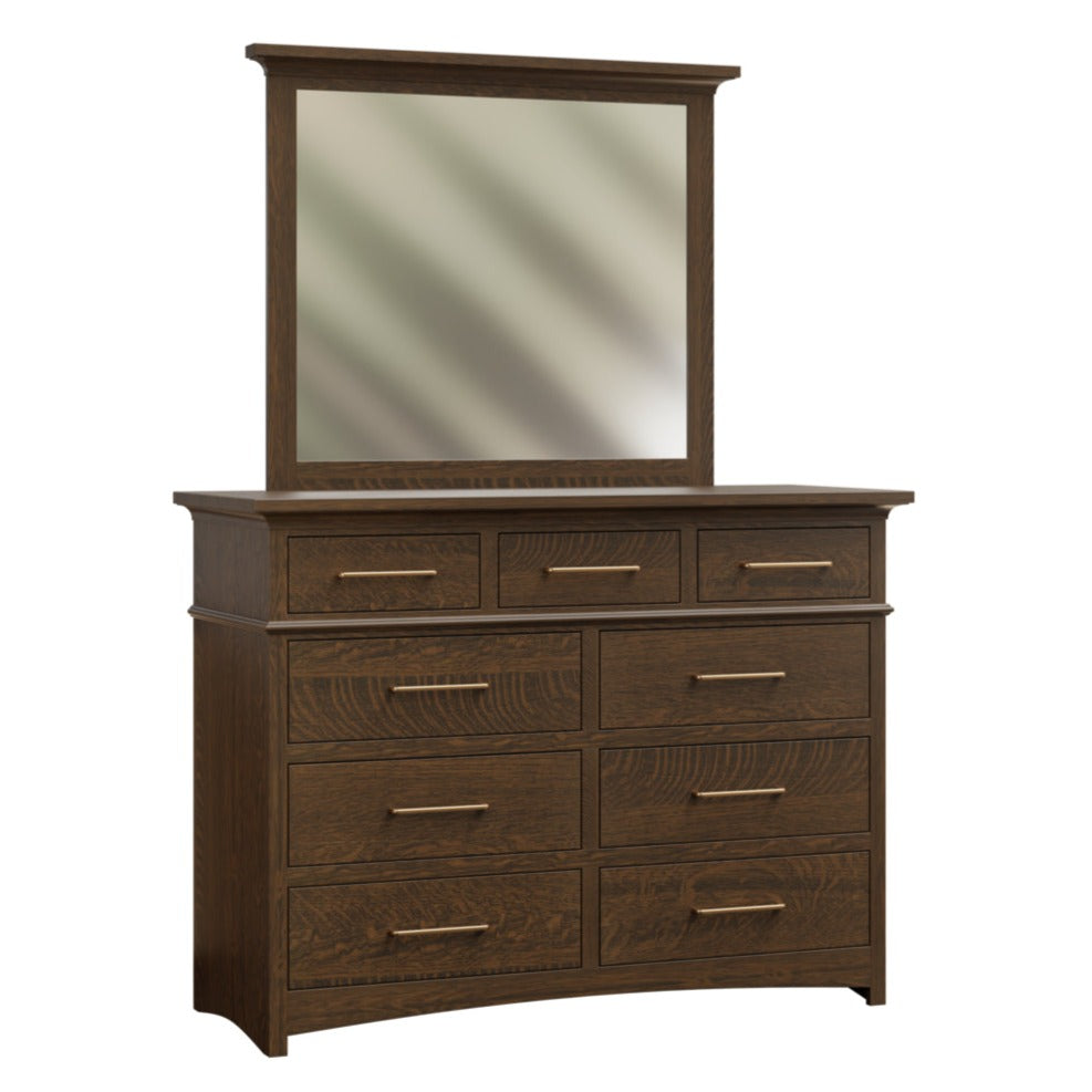 QW Amish Richmond Tall Dresser w/ Optional Mirror