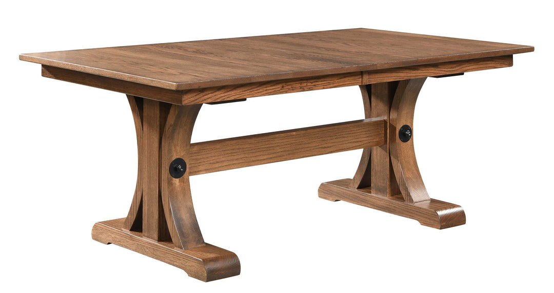 QW Amish Oagley Trestle Table