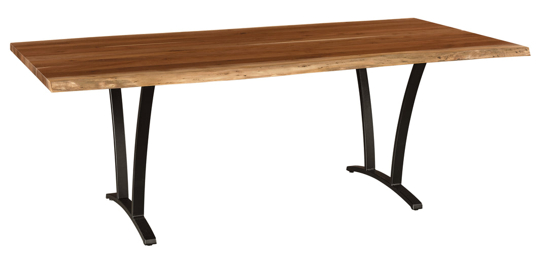 QW Amish Pagosa Live Edge Table