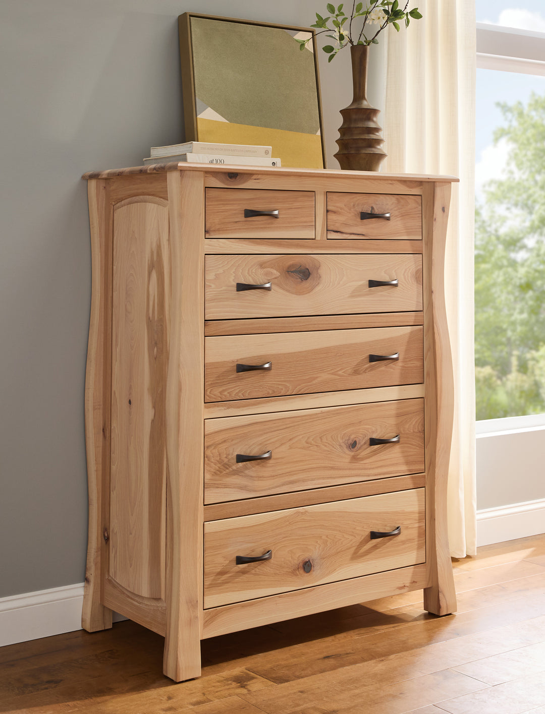 QW Amish Reno 6 Drawer Chest