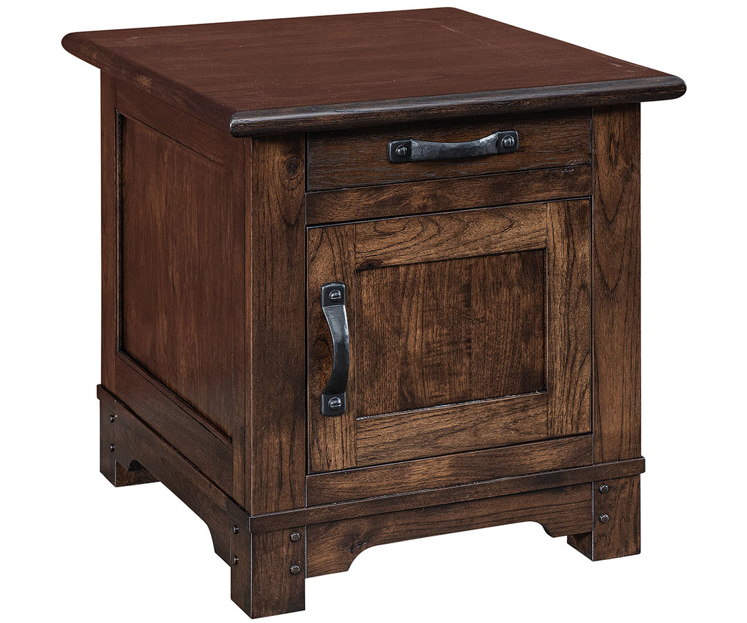 QW Amish Signature Farmhouse Enclosed End Table