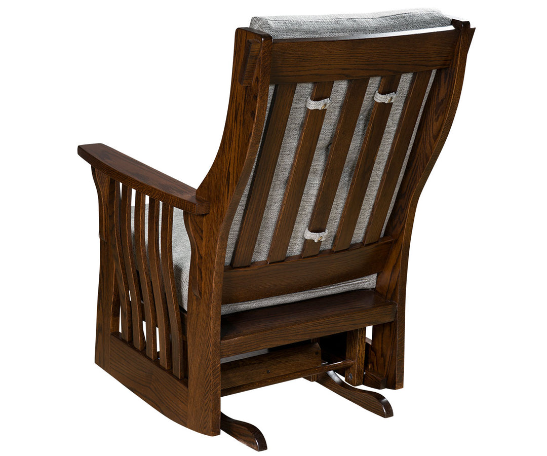 QW Amish Sebana Glider & Optional Ottoman