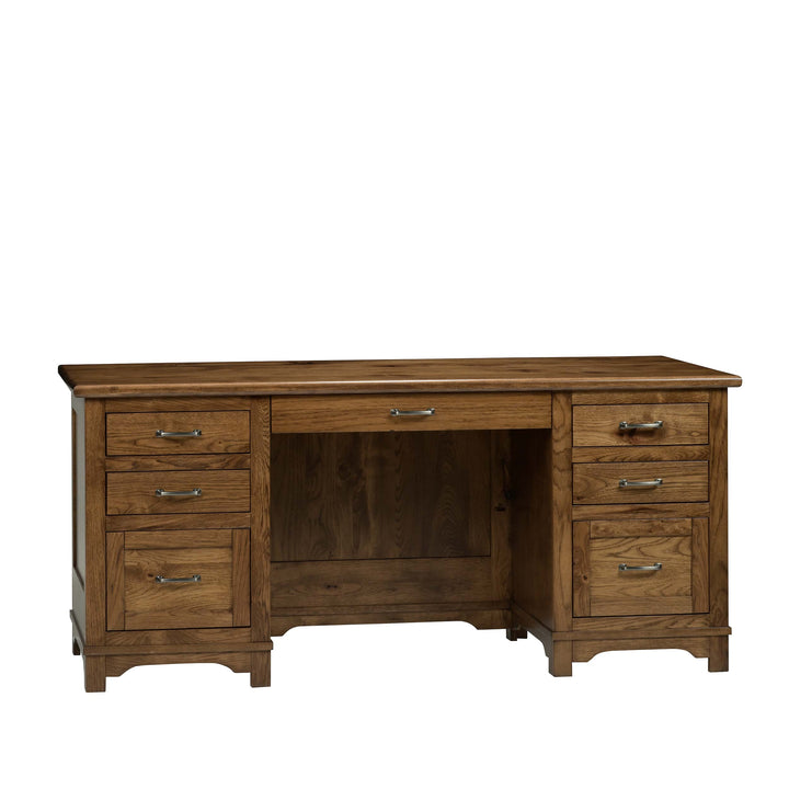 QW Amish Teton Executive Desk