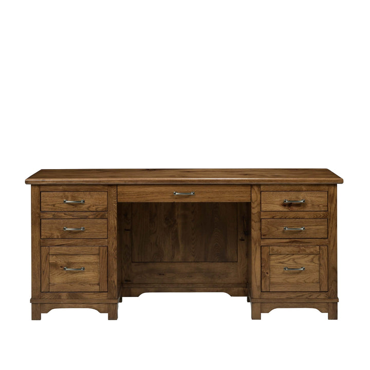 QW Amish Teton Executive Desk