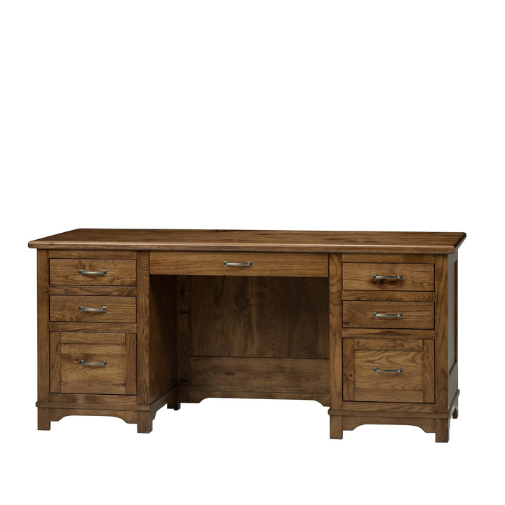 QW Amish Teton Executive Desk