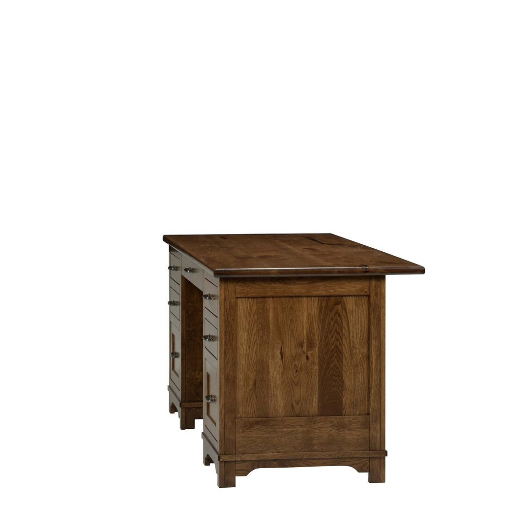 QW Amish Teton Executive Desk
