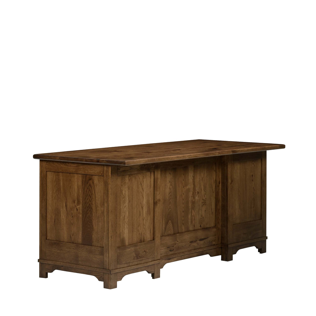 QW Amish Teton Executive Desk