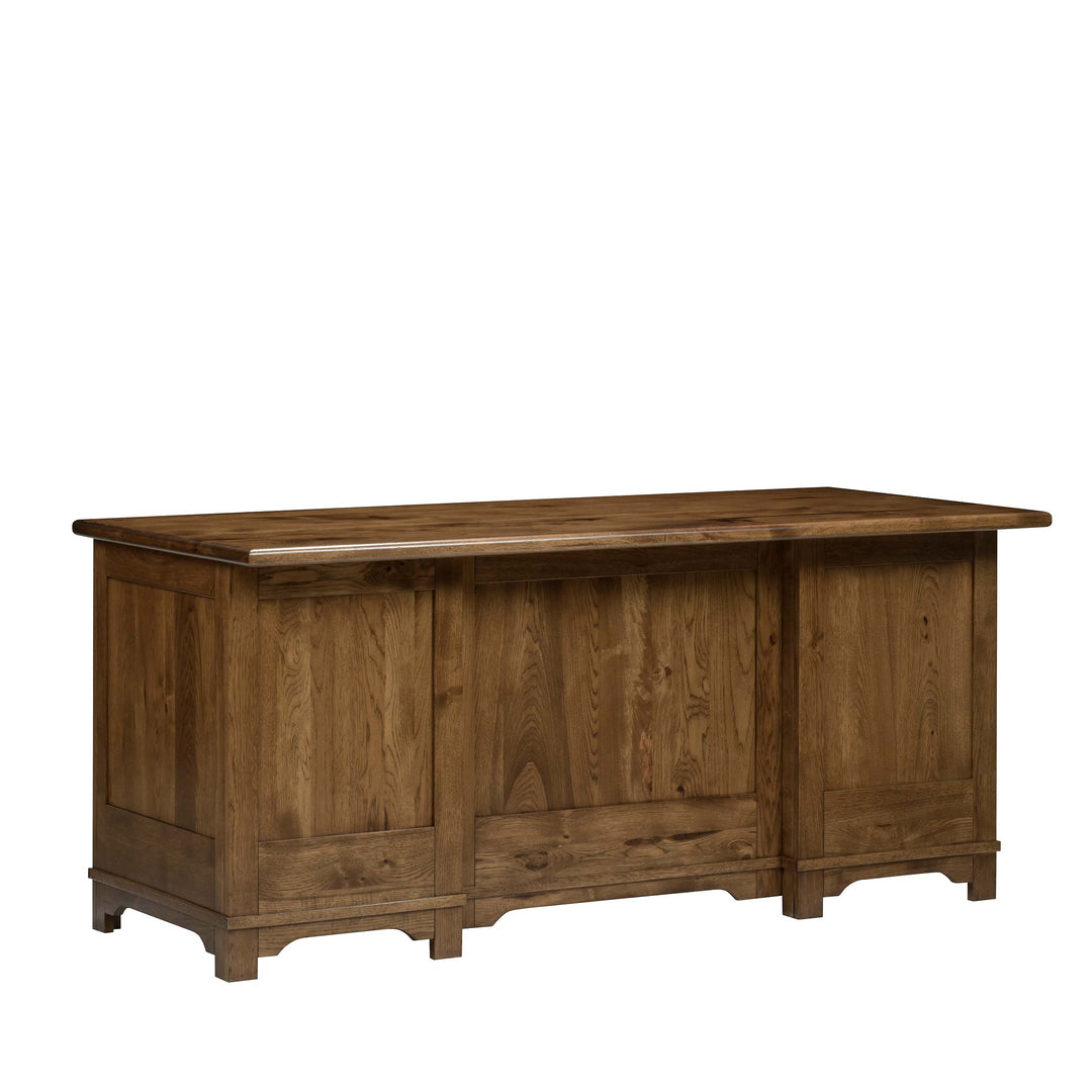 QW Amish Teton Executive Desk