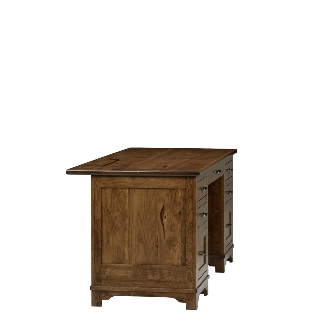 QW Amish Teton Executive Desk