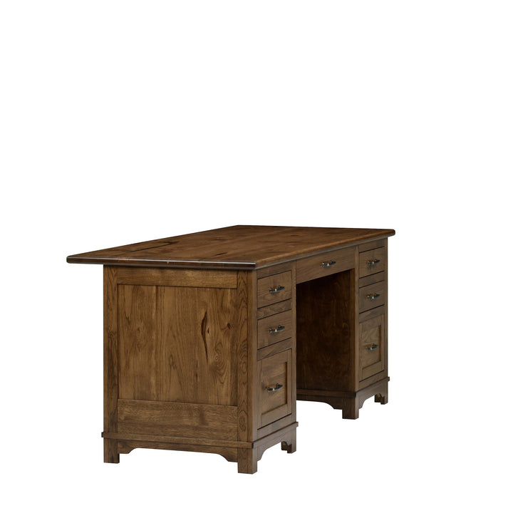 QW Amish Teton Executive Desk