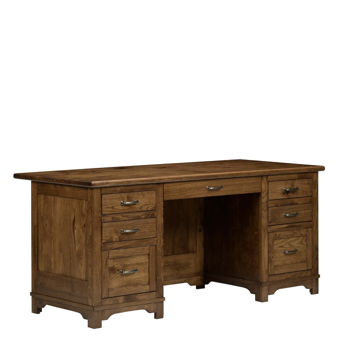 QW Amish Teton Executive Desk
