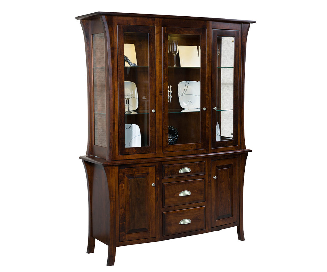 QW Amish Ensenada 3 Door Hutch