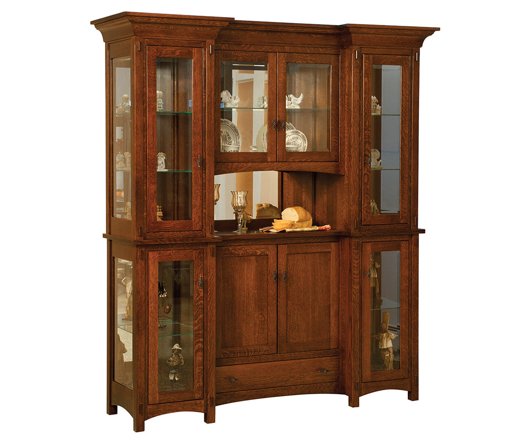 QW Amish Alvada 4 Door Hutch
