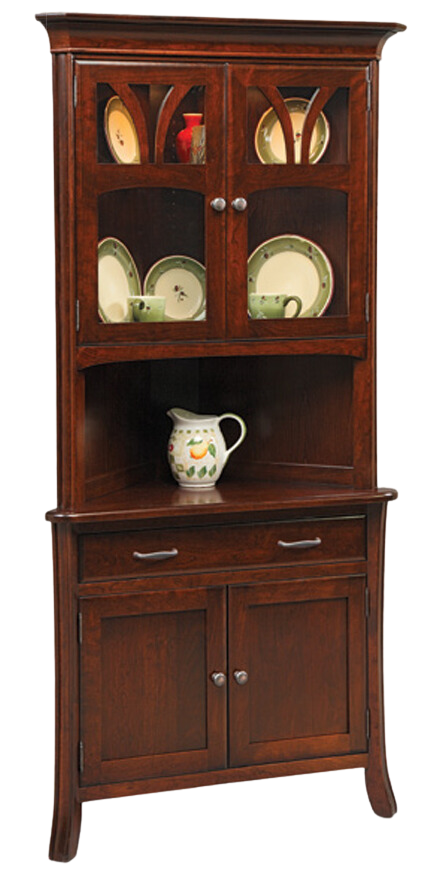 QW Amish Williamson Hartford Corner Hutch