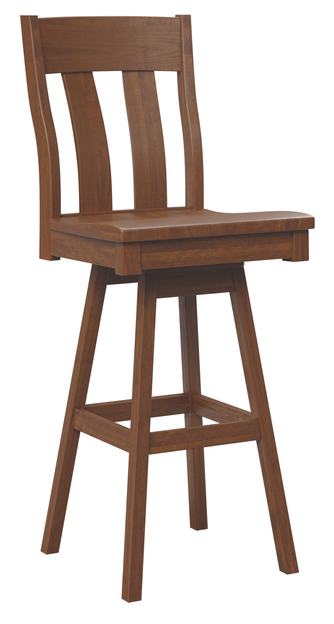 QW Amish Urbana Swivel Bar Chair