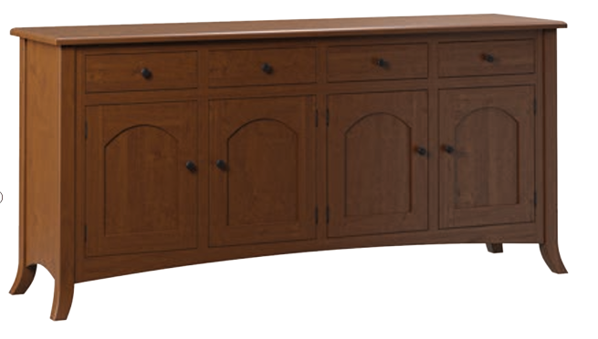 QW Amish Carlisle 4 Door Buffet