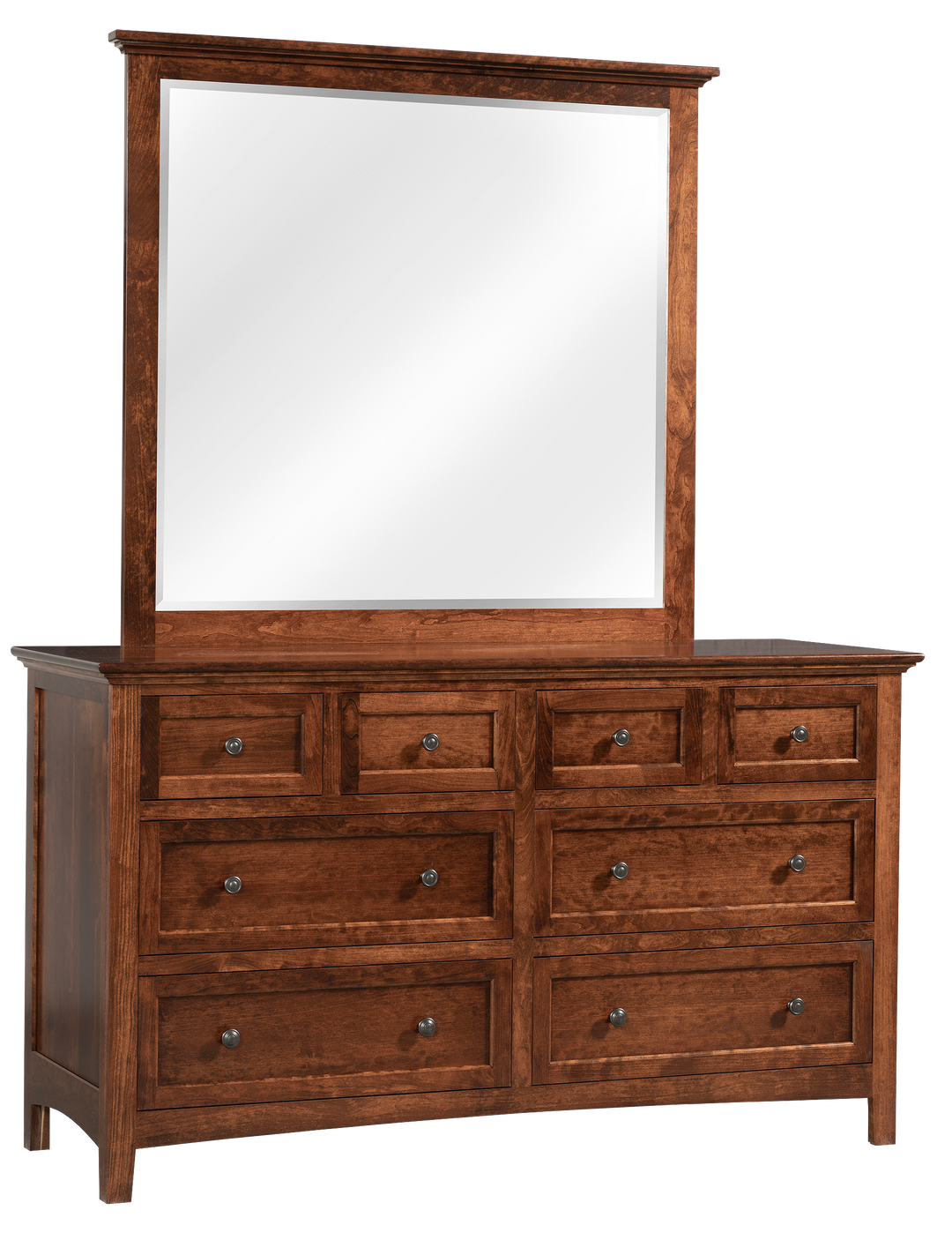 Millcraft Albany Low Dresser w/ Optional Mirror
