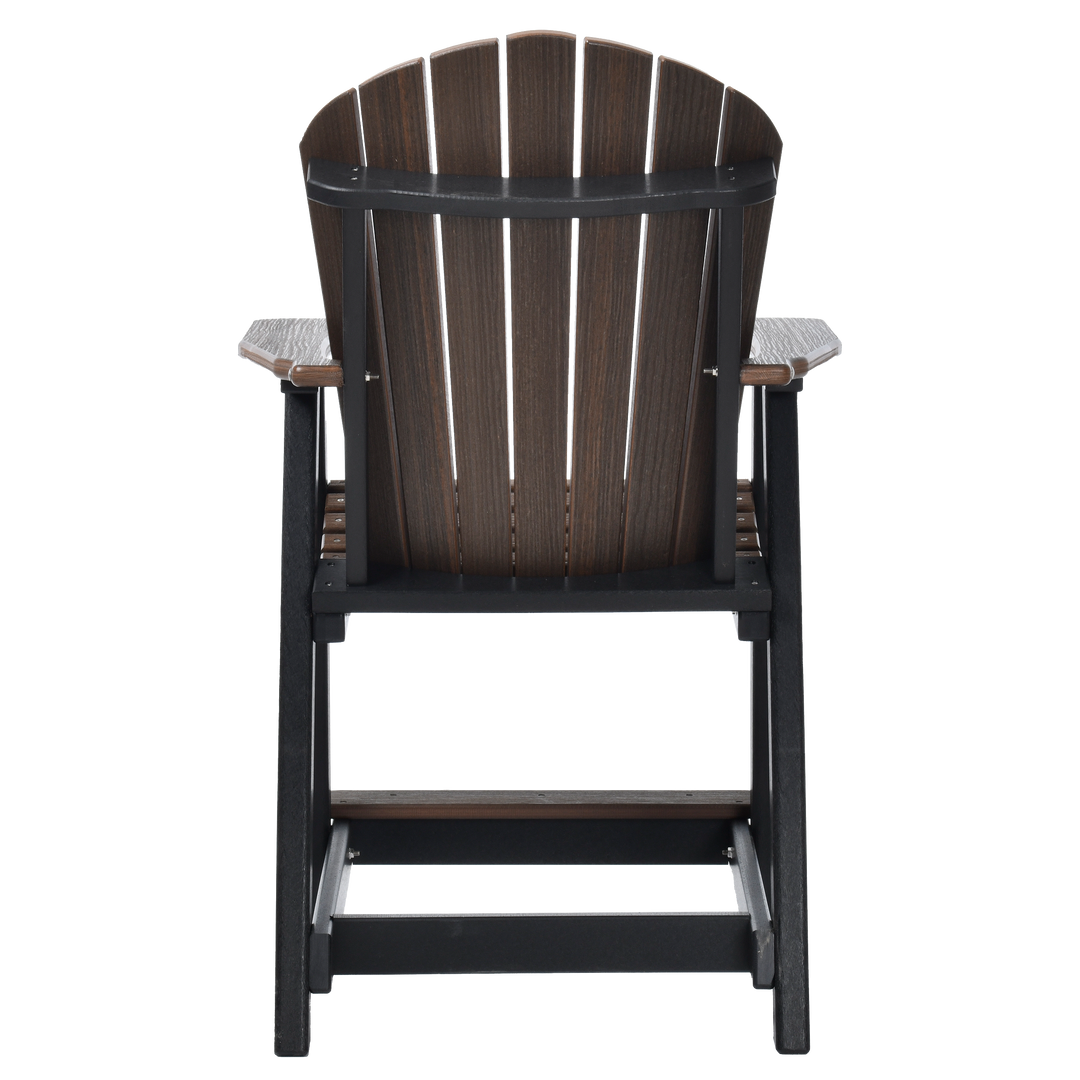 QW Amish Adirondack Counter Chair